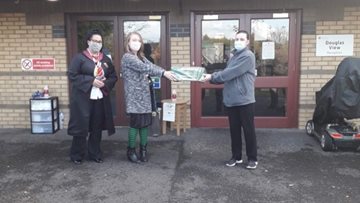 Hamilton care home receive donations from local supermarket
